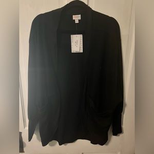 Women’s Lularoe Black Kennedy Cardigan